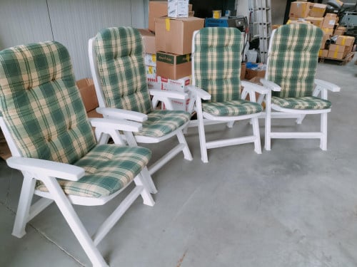 Degelijke robuuste Jardin tuinstoelen met kussens