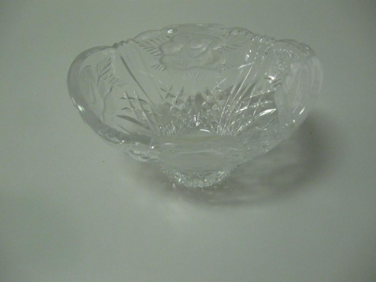 Kristal ovale schaal