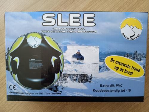Opblaasbare Slee / Snow Tube – Winterpret gegarandeerd! ❄️🛷