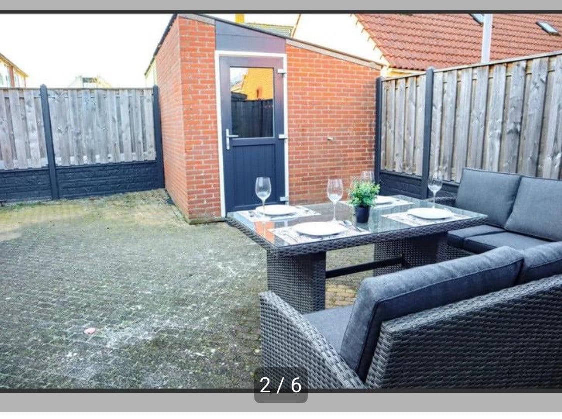 Tuinset-Loungeset Hoekbank Dark Grey met Hoge Tafel