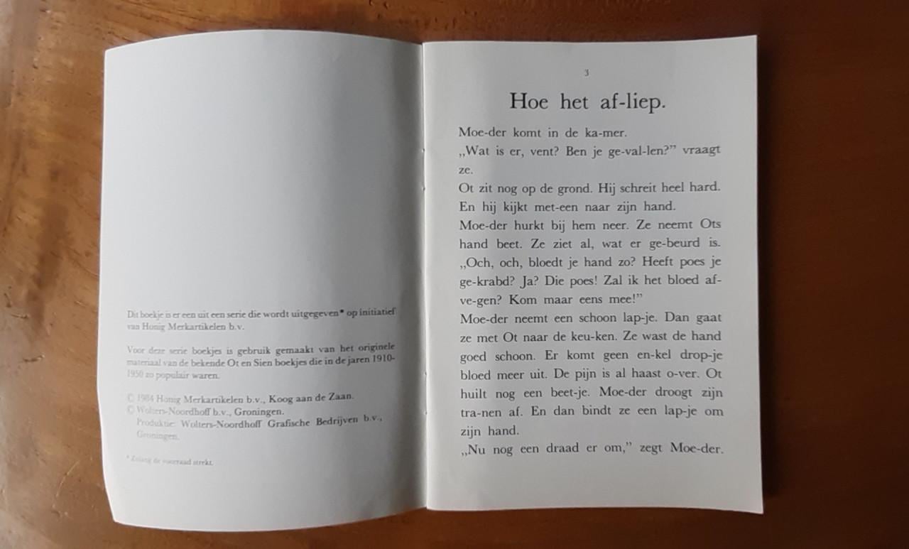 Boekjes van Ot & Sien deel 1 tm. 10.
