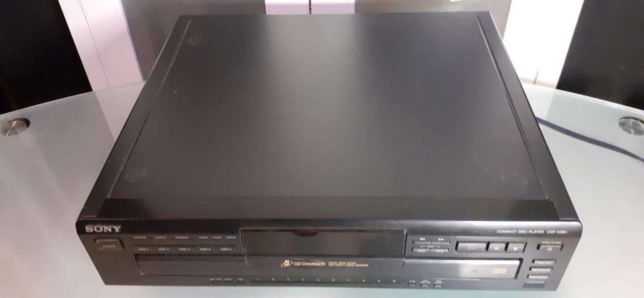 Sony cdp-c 661  5 cd wisselaar