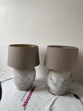 2 mooie landelijke lampen