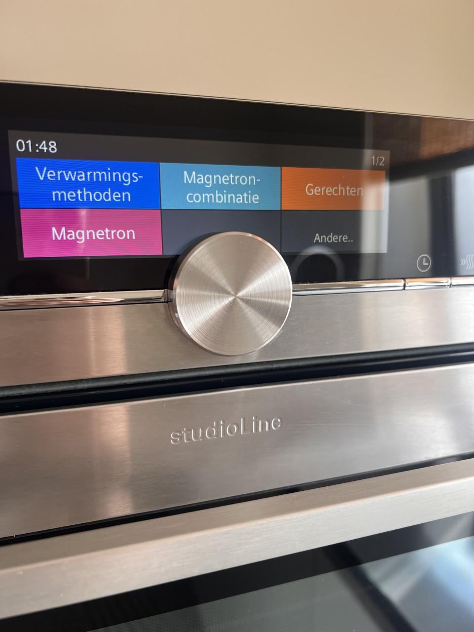 Siemens IQ700 Studioline Oven/Magnetron/Stoom XL Display