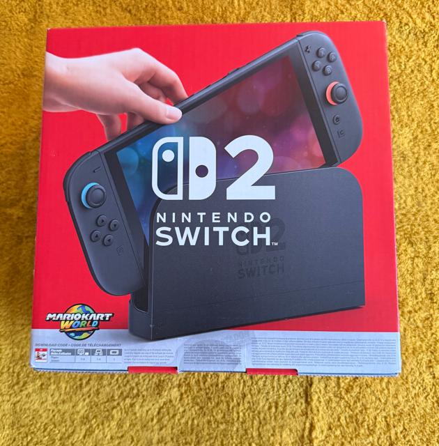 NINTENDO Switch 2 + Mario Kart World 256GB - HELEMAAL NIEUW-
