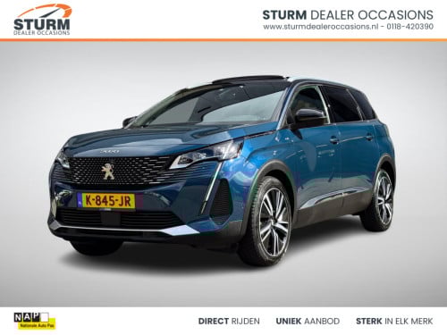 Peugeot 5008 1.2 puretech blue lease gt | trekhaak afneembaar | panoramadak