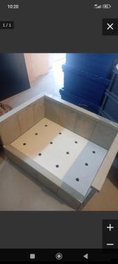 Hondenmand steigerhout