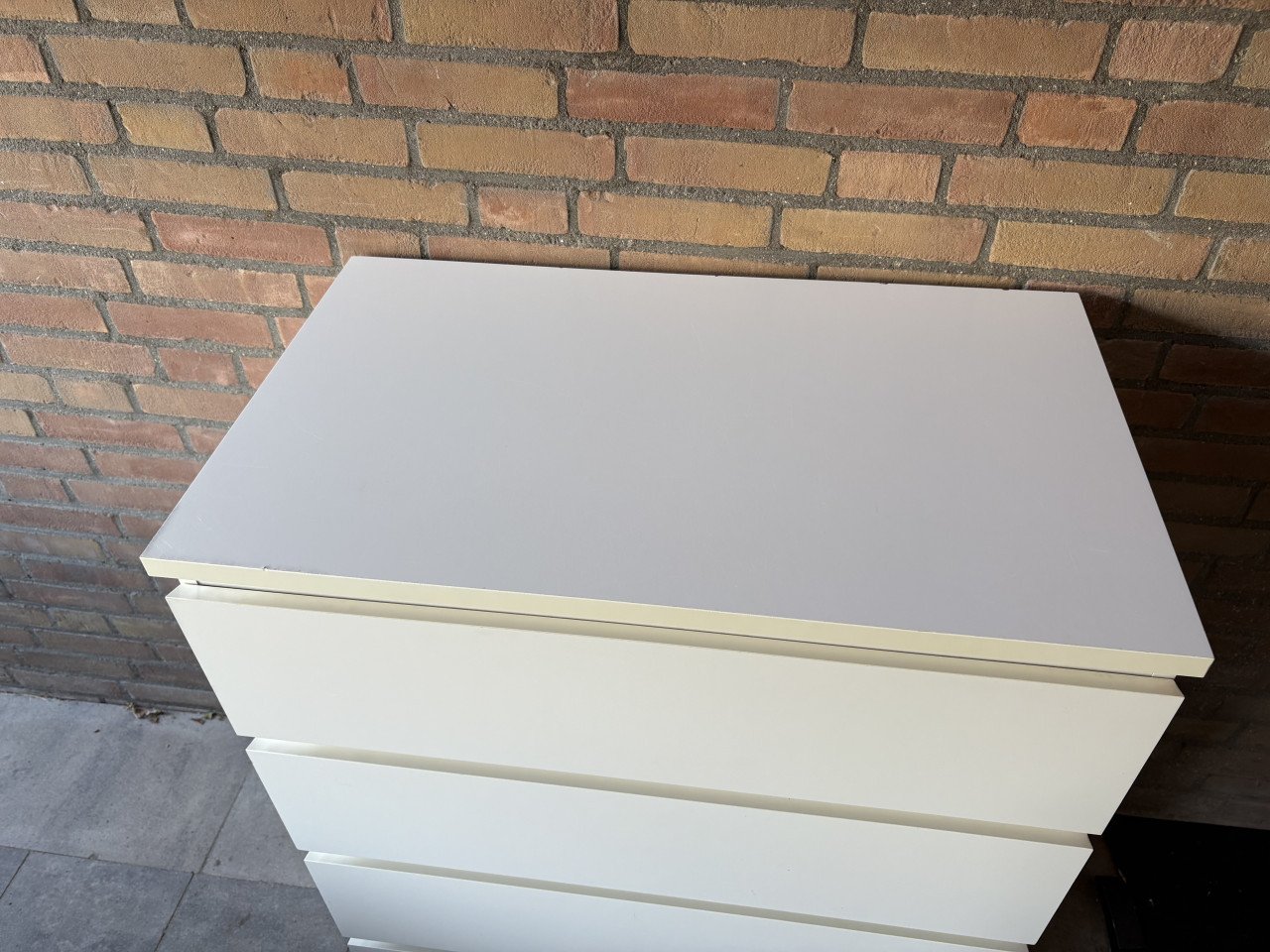 IKEA MALM ladekast 4 lades wit