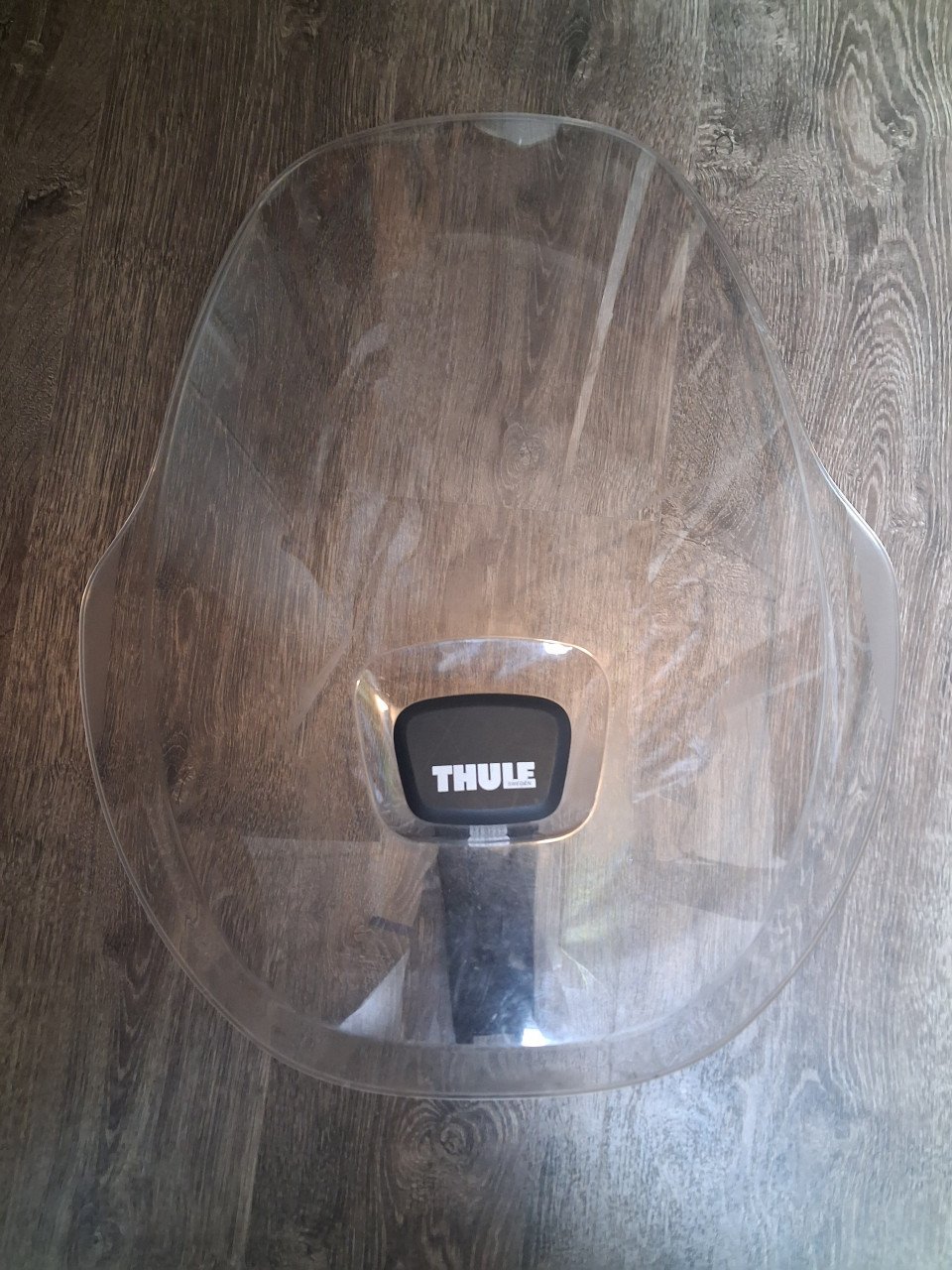 Fietsstoel Thule en windscherm