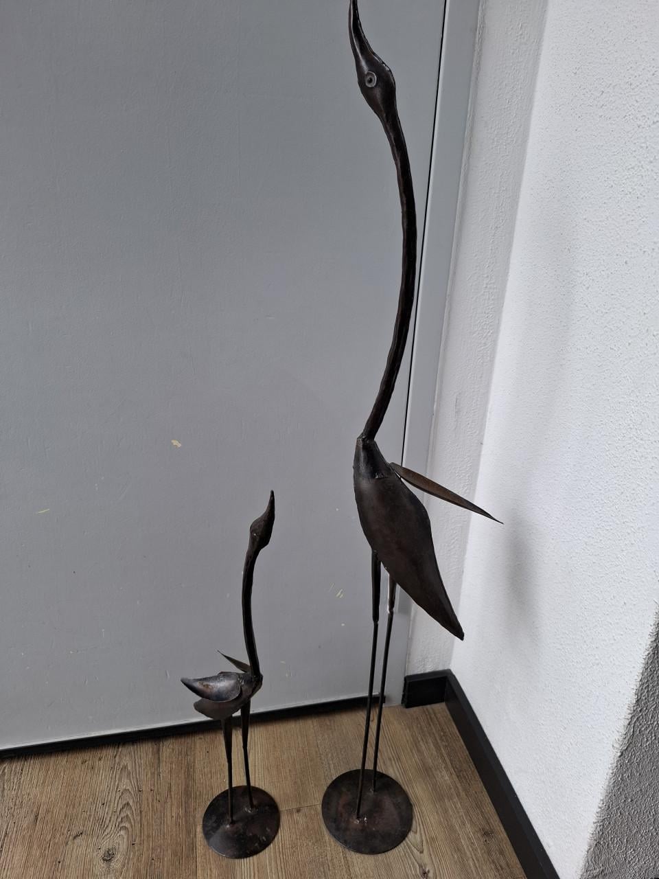 Metalen vogels