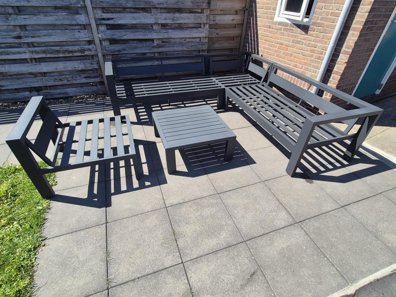 Lifestyle Aluminium Loungeset 325 x 252 cm(Bezorging mogelijk)
