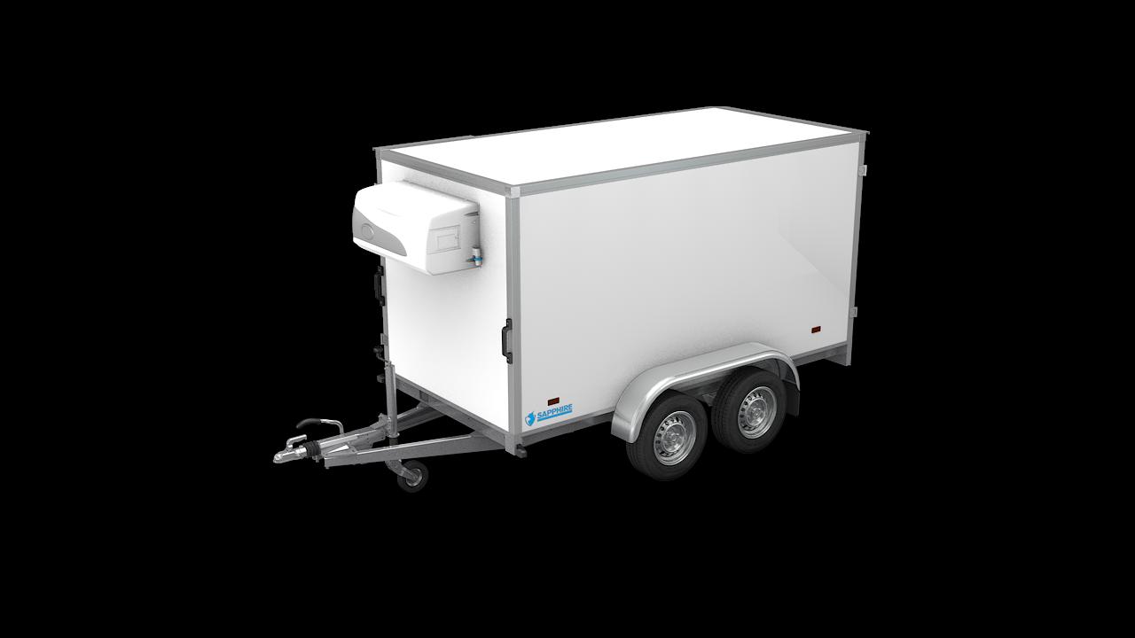 Koel aanhanger tandemas huren Middelburg