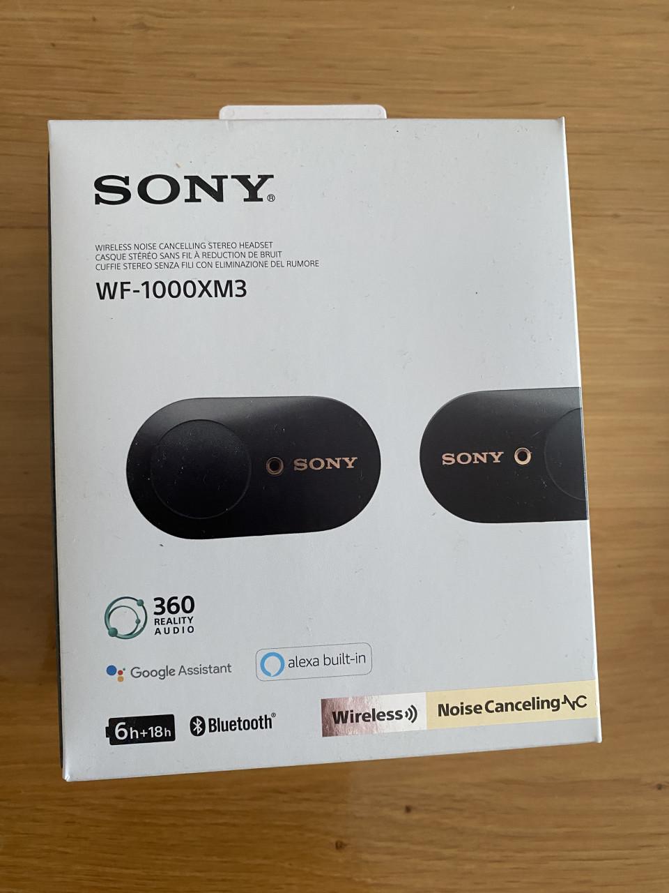 Sony WF-1000XM3 draadloze oordopjes