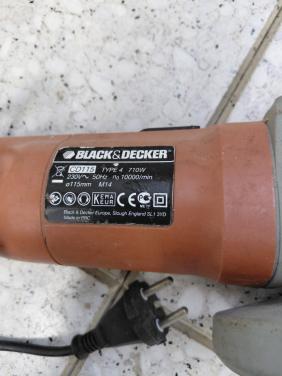 Afbraam slijptol Black&Decker