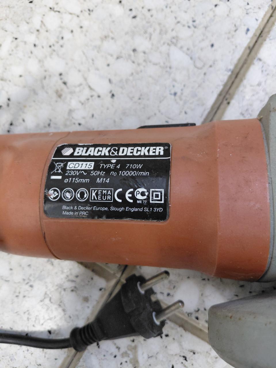 Afbraam slijptol Black&Decker