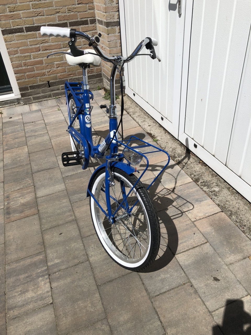 Te koop goed vouwfietsje.(nieuw).