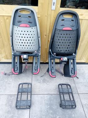 Fietsstoeltjes voor op de bagage drager