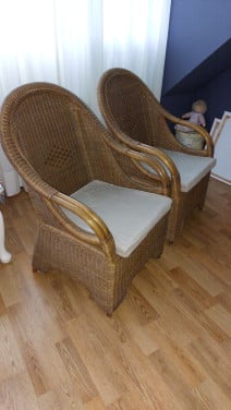 Rotan stoelen