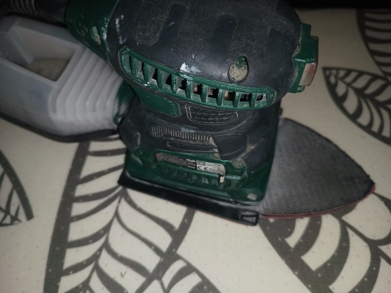 Schuurmachine met punt
