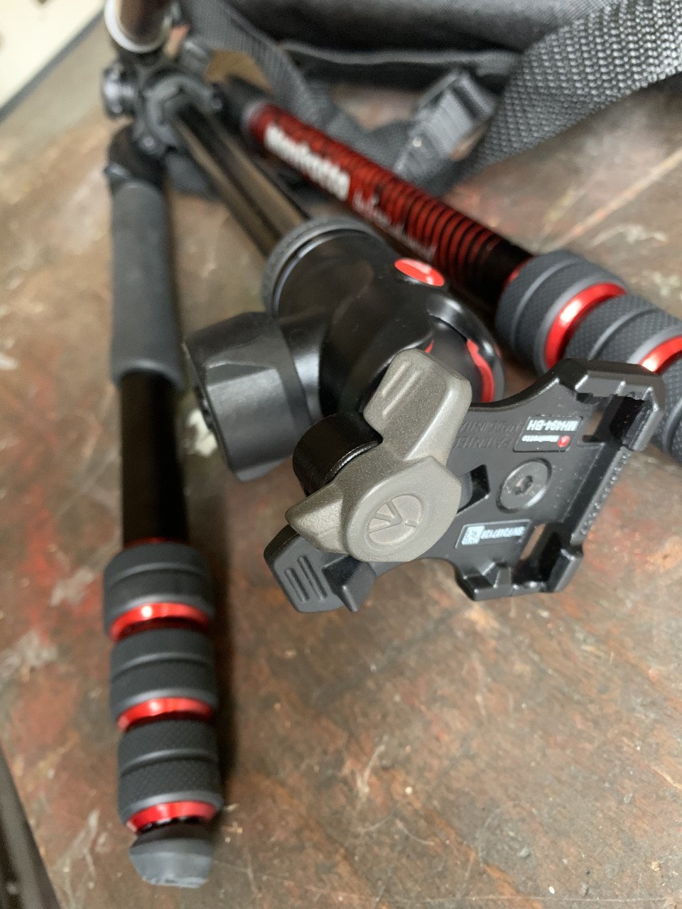 Te koop statief manfrotto be free nieuw