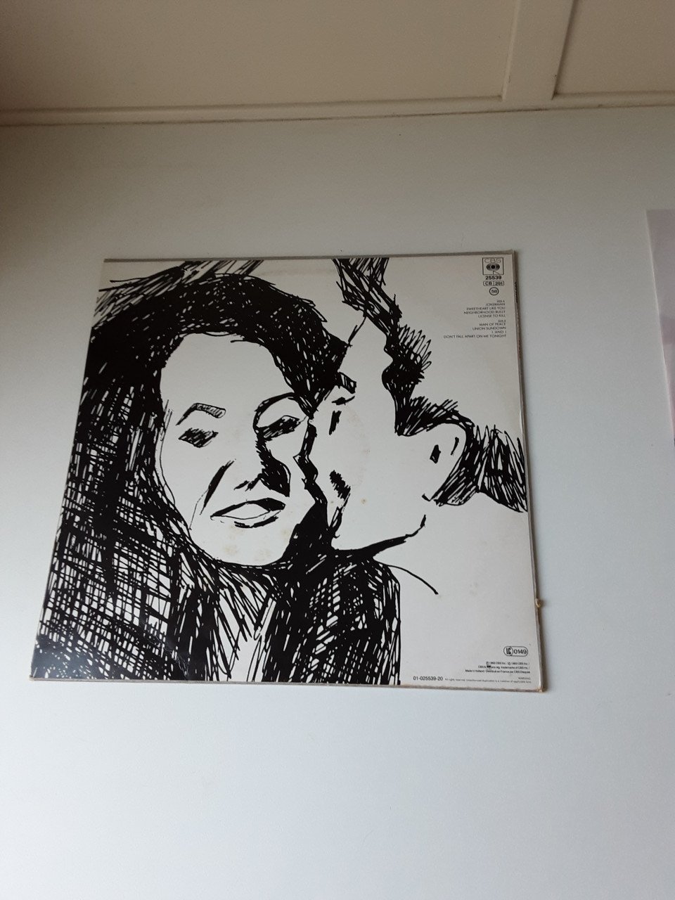 Bob Dylan LP Infidels