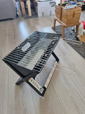 Barbecue folding nieuw houtskool