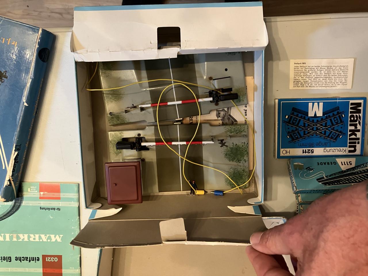 Märklin HO spoor wissels overgang seinen trafos