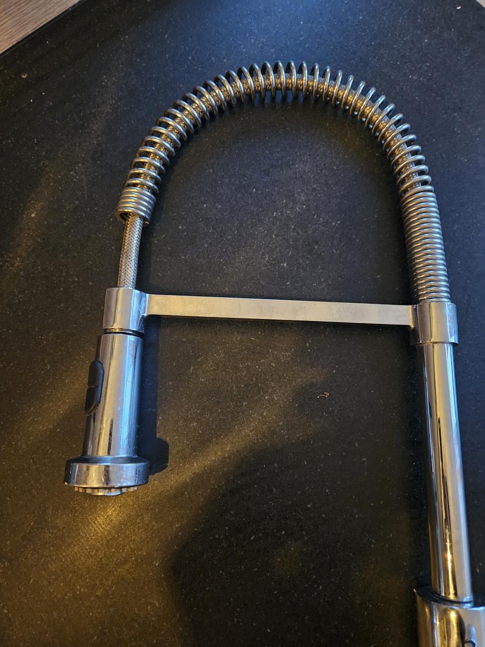 Keukenkraan met flexibel deel