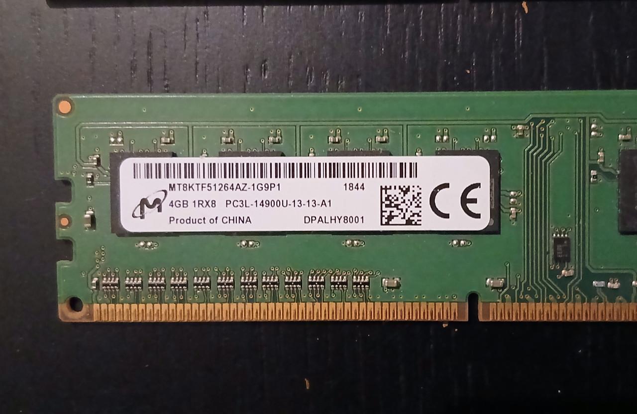 Desktop RAM geheugen