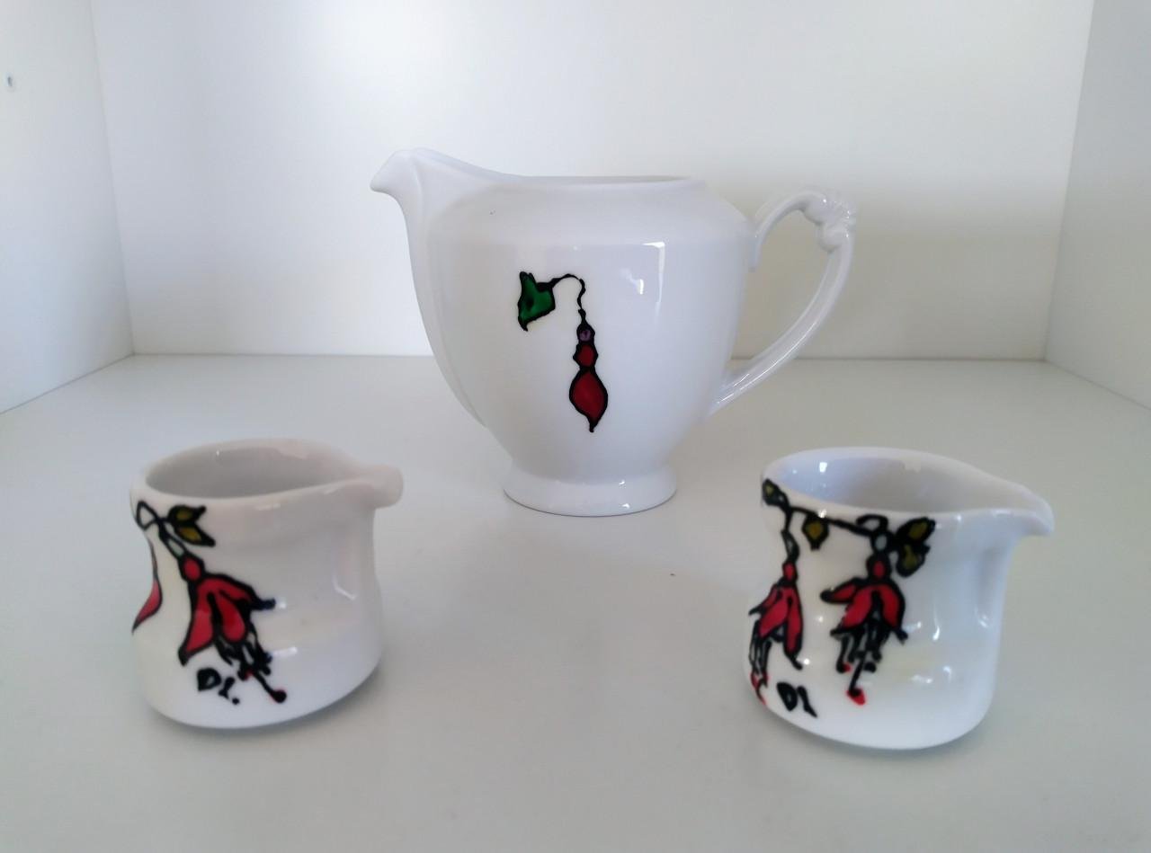 Oosters decoratiesetje driedelig