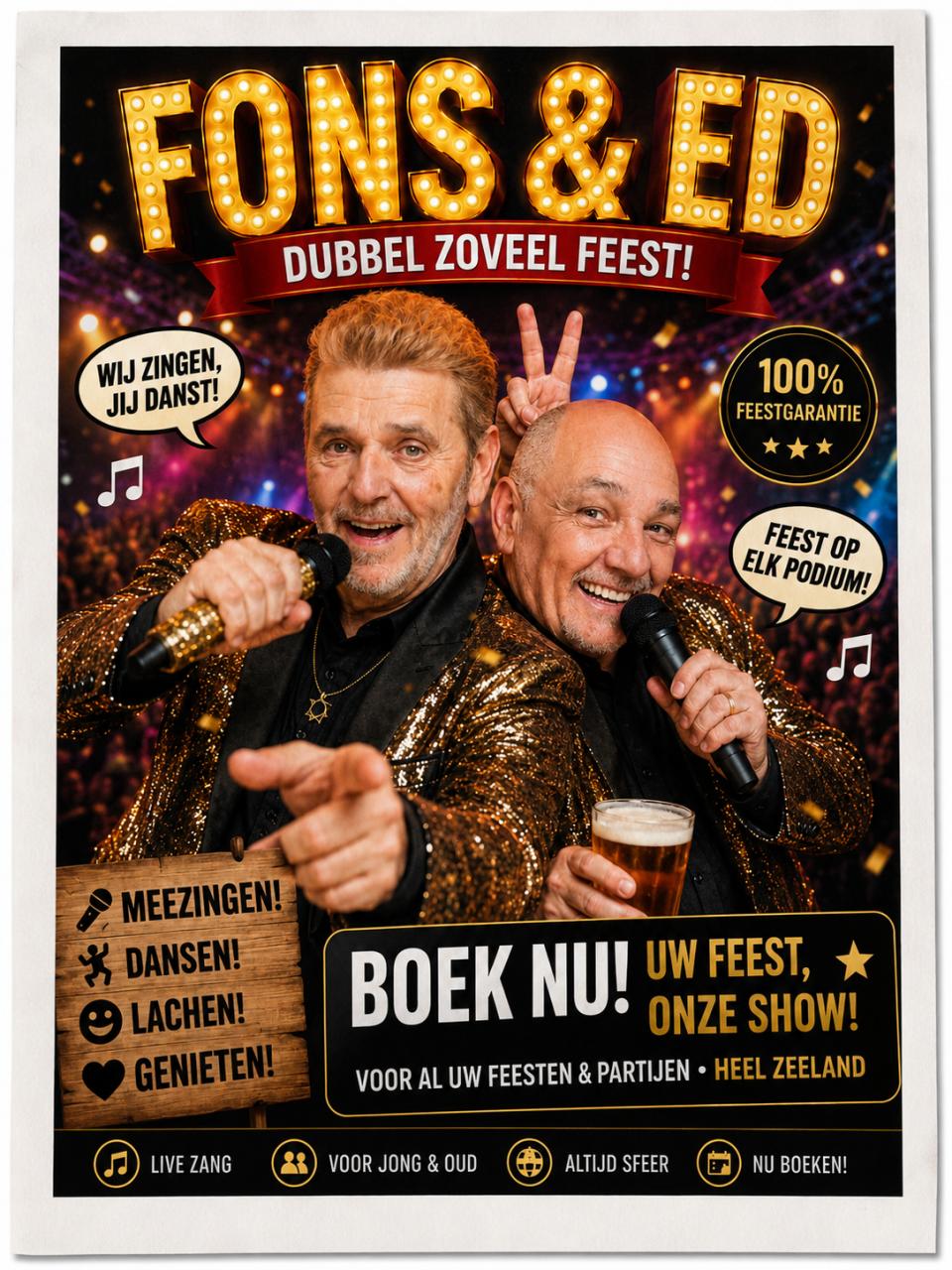 Live muziek voor elk feest