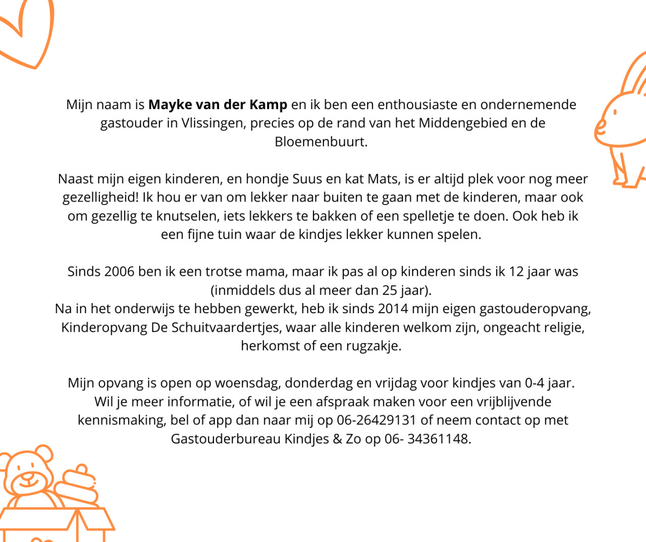 Gastouders beschikbaar voor kindjes van 0-4 jaar!