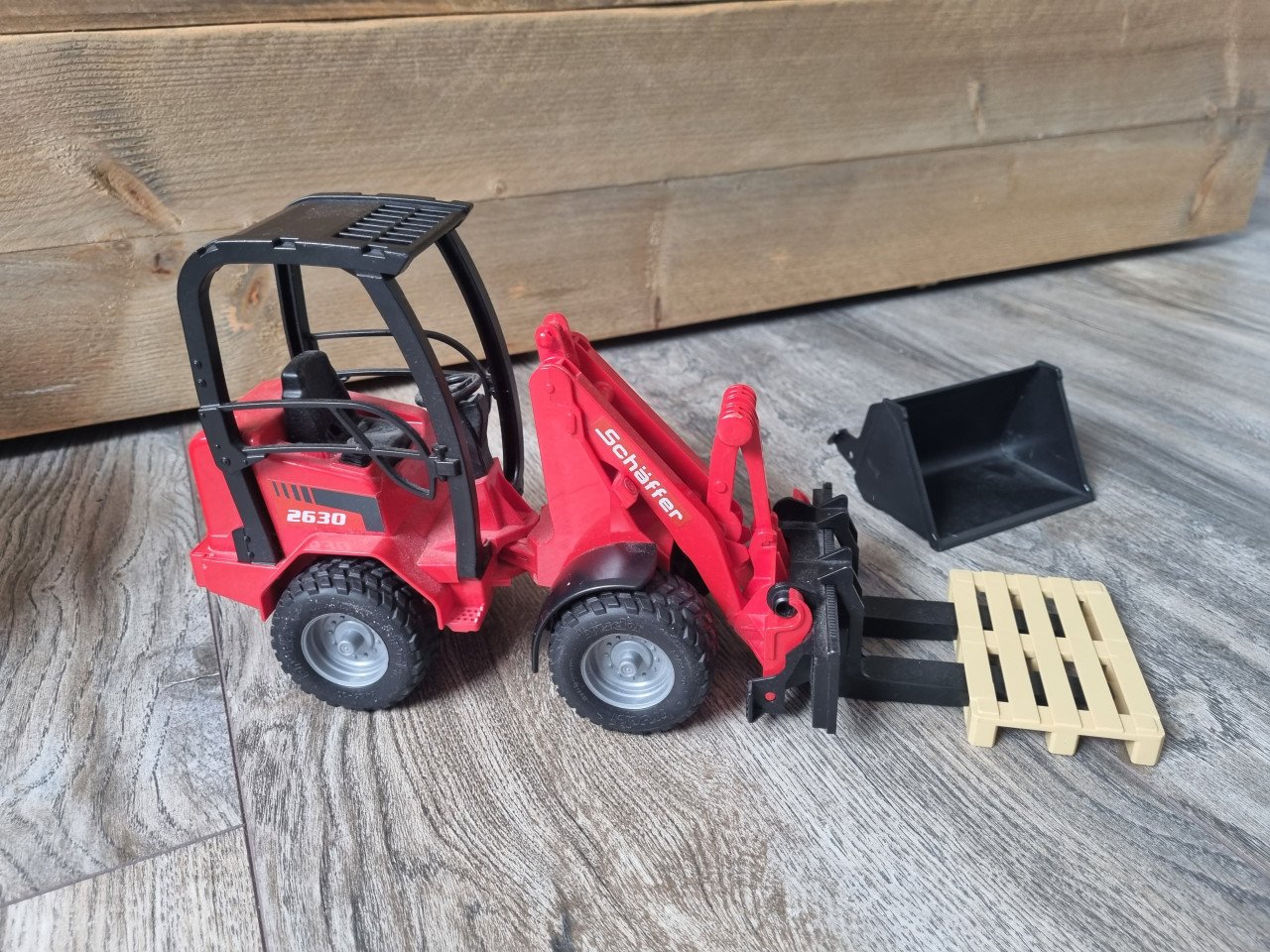 Bruder shovel kraan en graafmachine