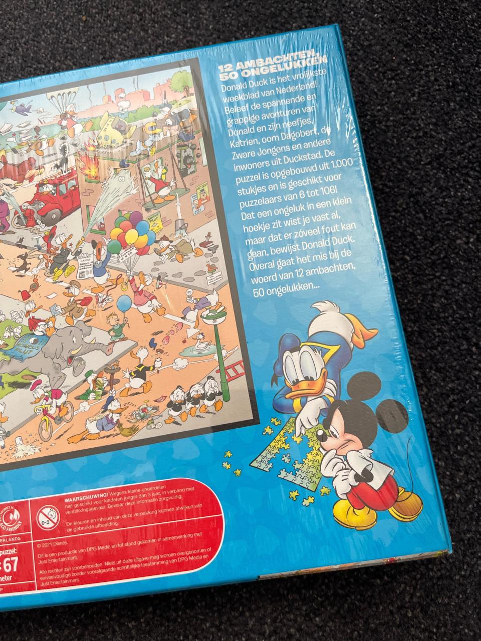 Puzzel Donald Duck, nieuw