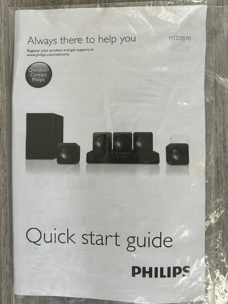 Philips tv en Home Cinema set