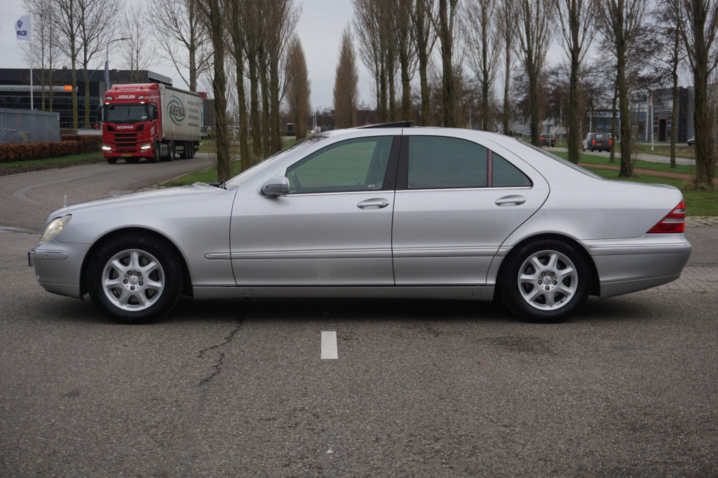 Mercedes-Benz S-klasse 500 l youngtimer l luchtvering l distronic l bi xeno