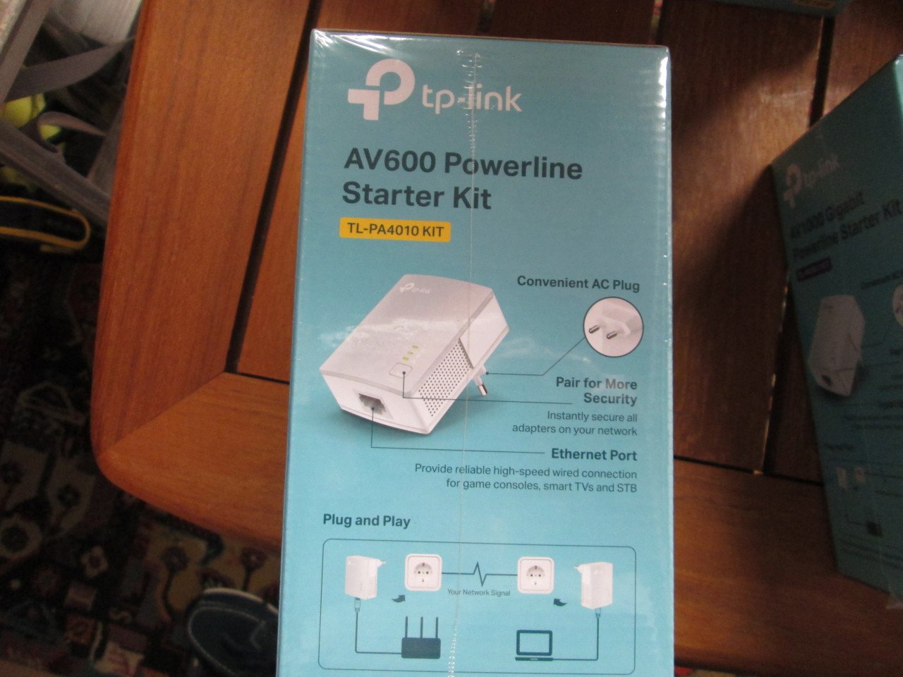 TP link powerline starterkit 600 of 1000 av NIEUW