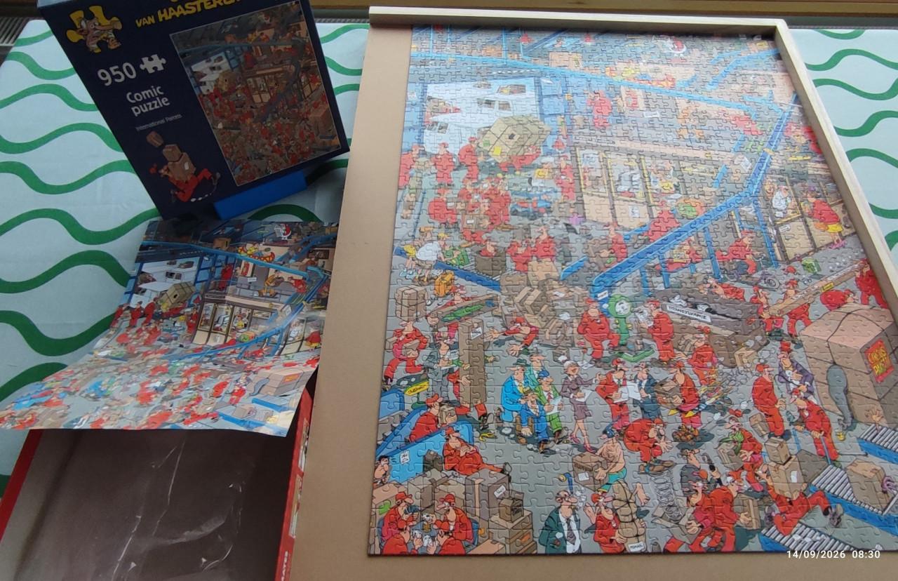 JVH puzzel - 950 st.- Het Postkantoor (International Parcels) - Zoals nieuw
