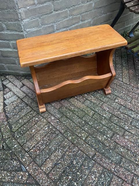 Massief Eikenhouten lectuurbak