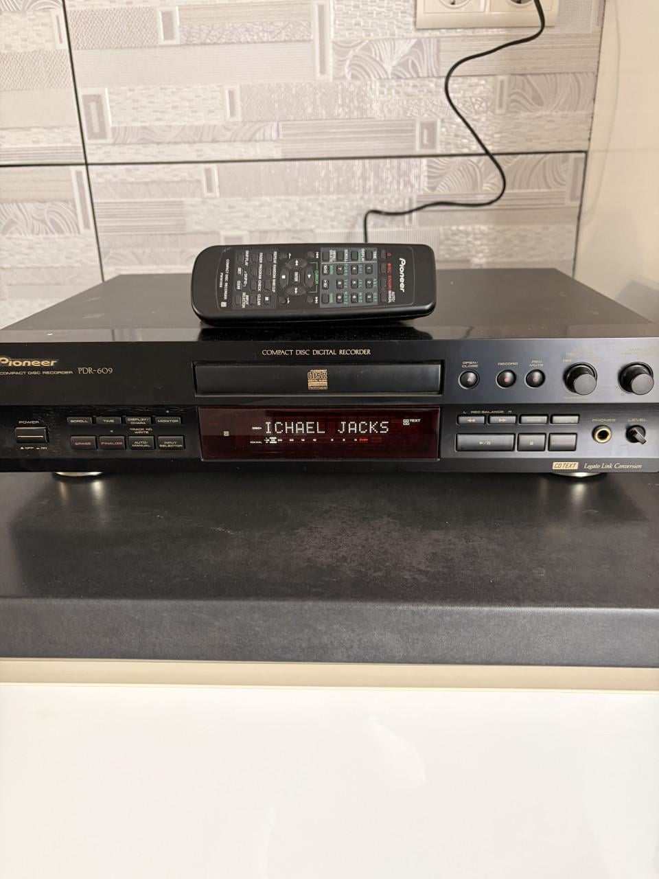 Pioneer cd speler recorder+ Afstandsbediening