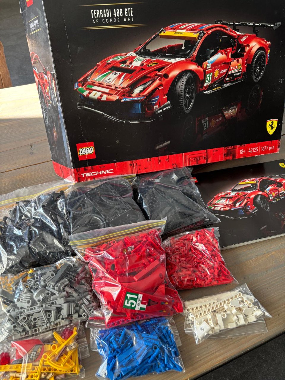 LEGO Technic Ferrari 488 GTE AF 42125
