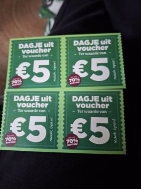 Gratis Vouchers dagje uit Plus