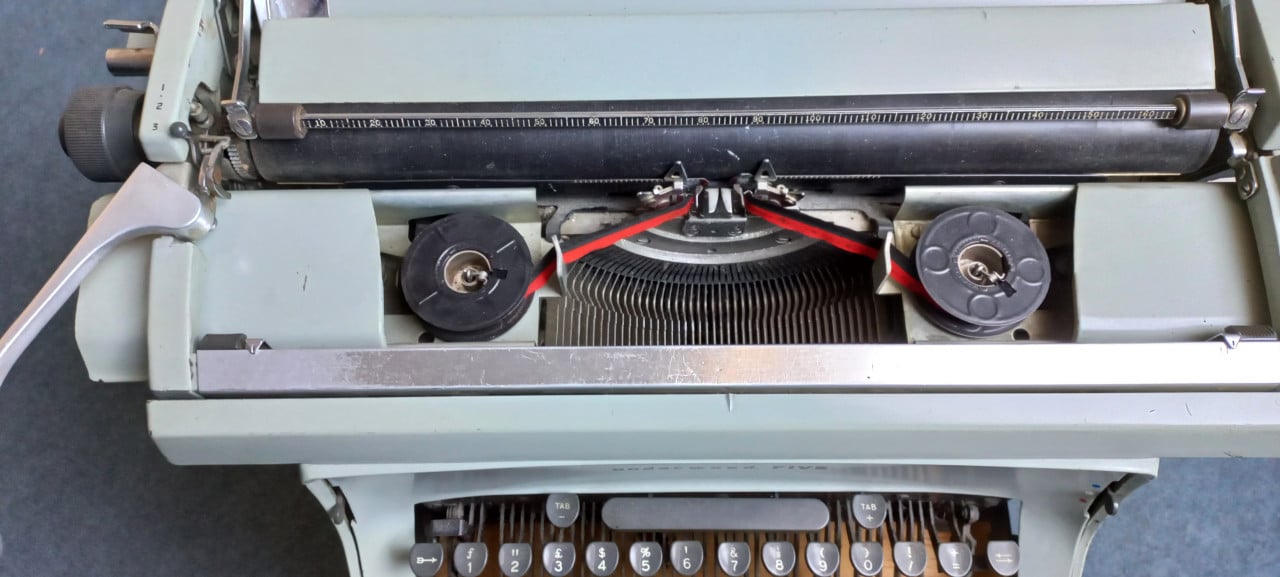 Vintage typmachine