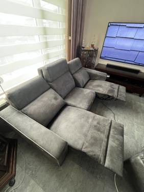 Elektrische Relaxbank Antraciet Z.G.A.N.