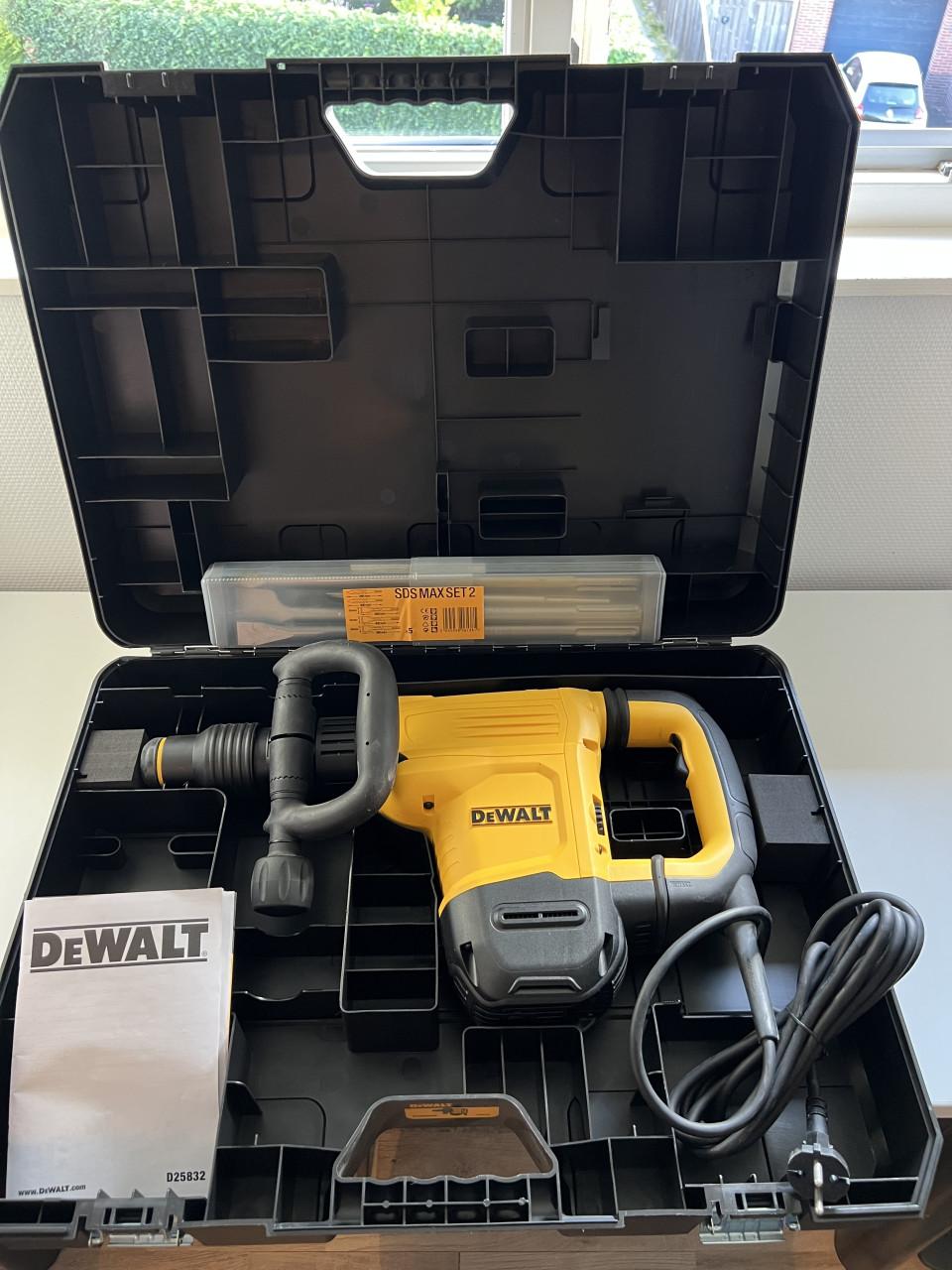 DeWalt D25832K-QS SDS-Max beitelhamer 1350W – NIEUW