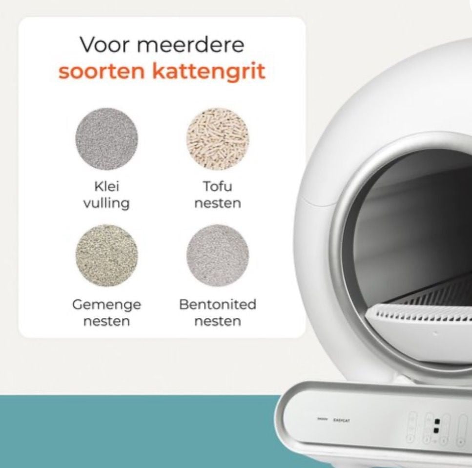 Automatische kattenbak
