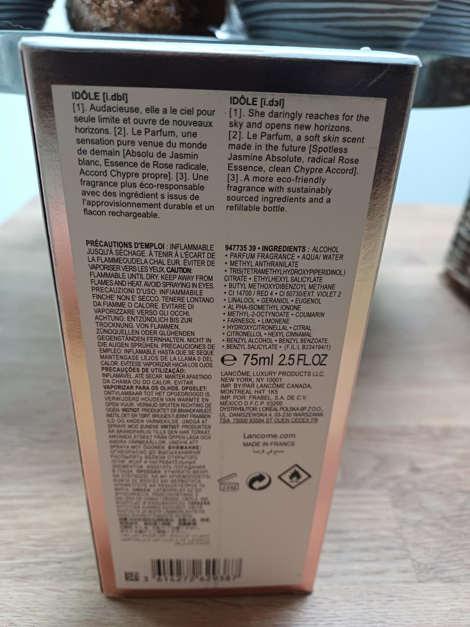 Nagenoeg NIEUW: Lancôme Idôle Eau de Parfum 75ml