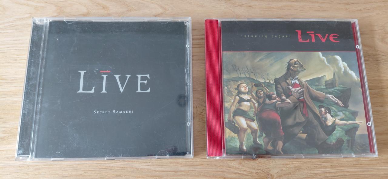 6 CD's rock, hard rock en heavy metal