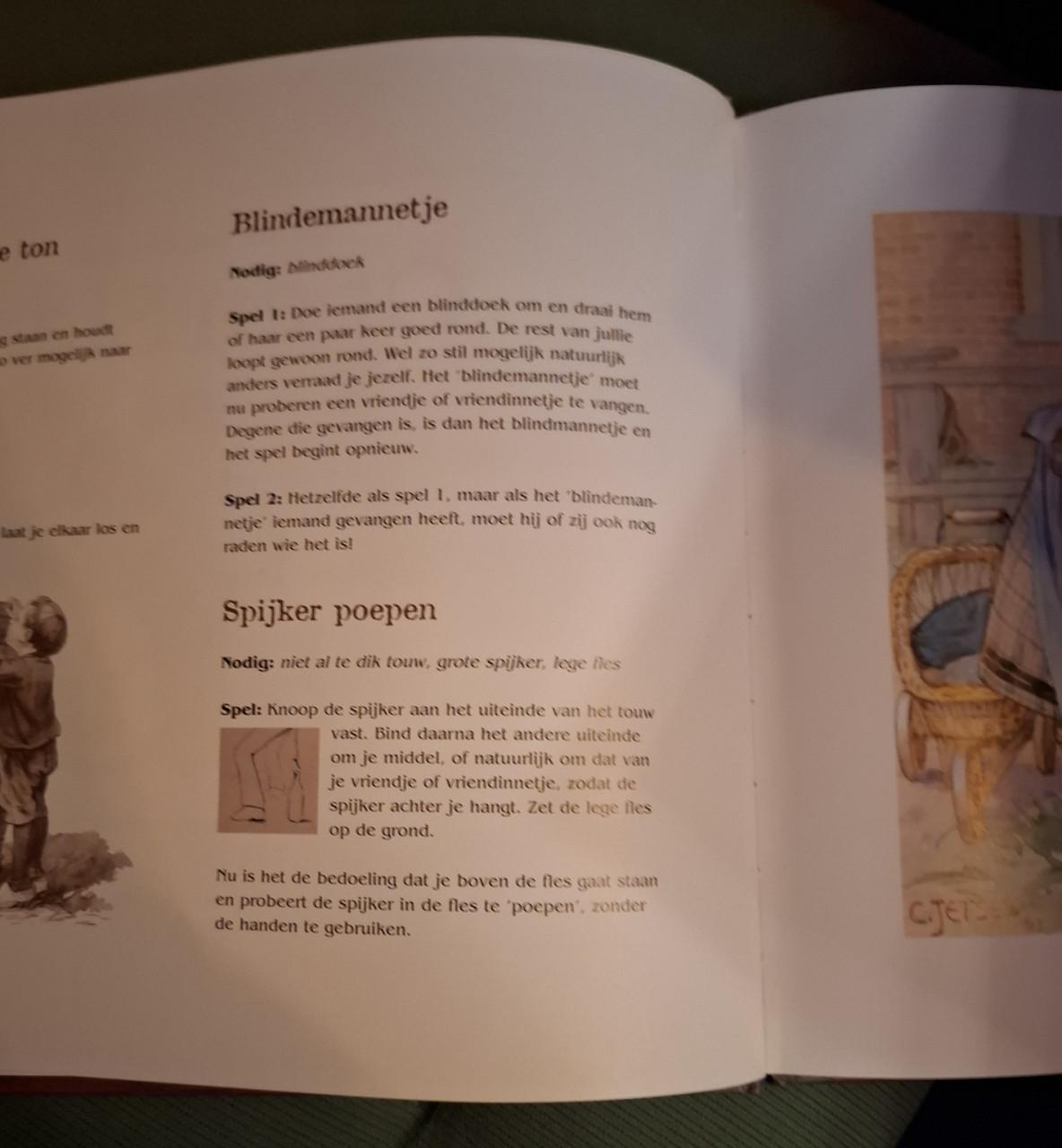 Ot en Sien, Uit de wereld van Oud-Hollandse spelletjes! (tek. van C.Jetses)