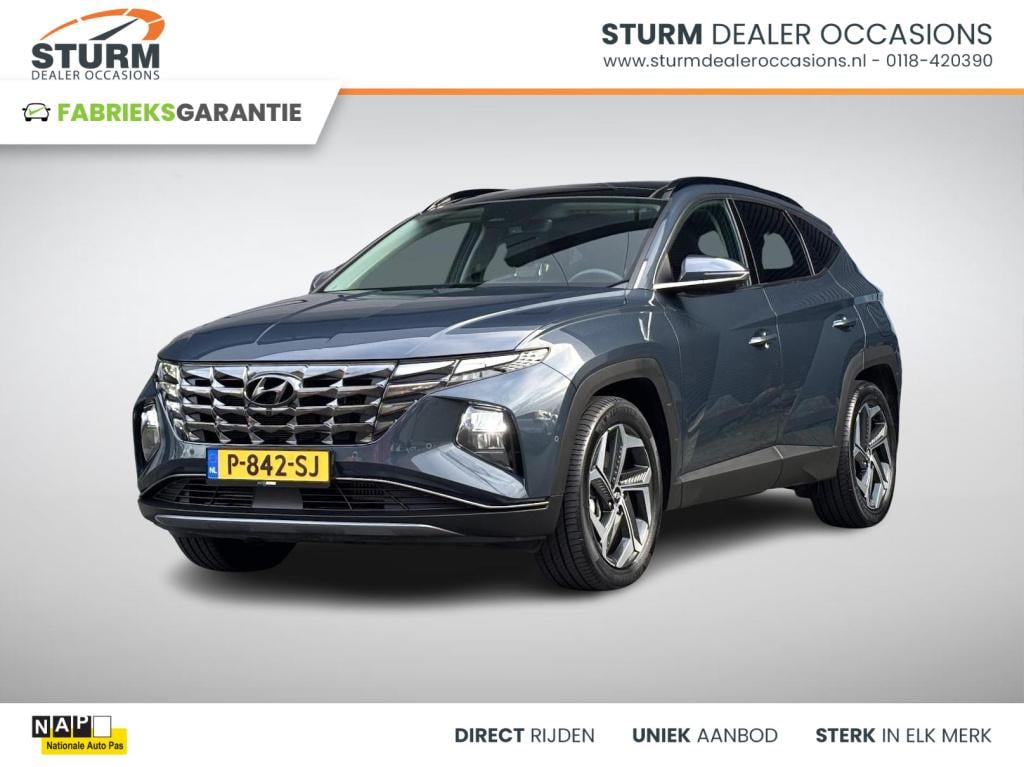 Hyundai Tucson 1.6 t-gdi hev premium sky nl-auto, trekhaak + meest luxe uit